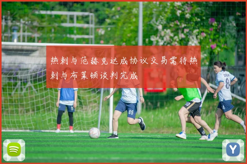 热刺与范赫克达成协议交易需待热刺与布莱顿谈判完成